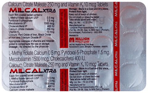 Milcal Xtra Tablet image