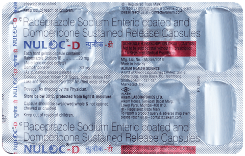 Nuloc-D Capsule SR