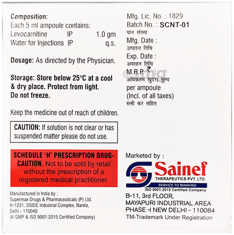 Sacarnit Injection image