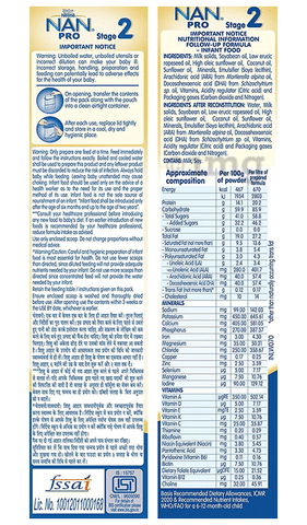 Nestle Nan Pro Stage Follow-Up Formula Milk Powder (After