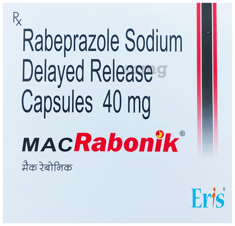 मैकराबोनिक 40mg कैप्सूल image