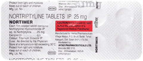 Nortimer 25mg Tablet image