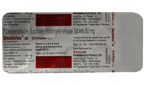 Denlafax 50 Tablet PR