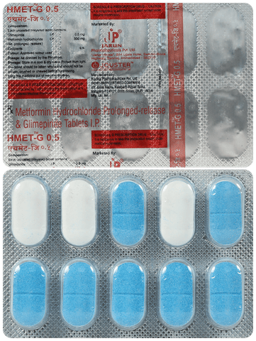 Hmet-G 0.5 Tablet PR image Hmet-G 0.5 Tablet PR image