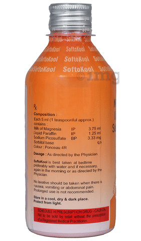 Softokool Laxative Orange Sugar Free image Softokool Laxative Orange Sugar Free image