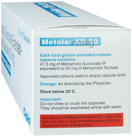 MetoLAR XR 50 Capsule image MetoLAR XR 50 Capsule image