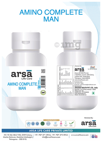 Arsa Amino Complete Man Tablet image