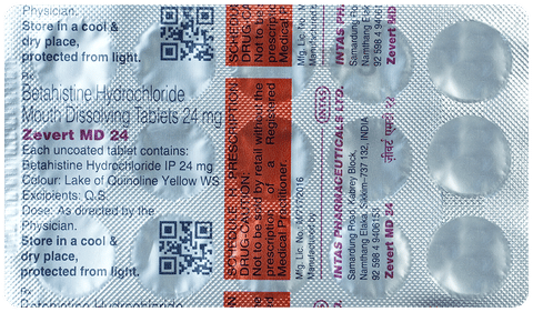 Zevert MD 24 Tablet image
