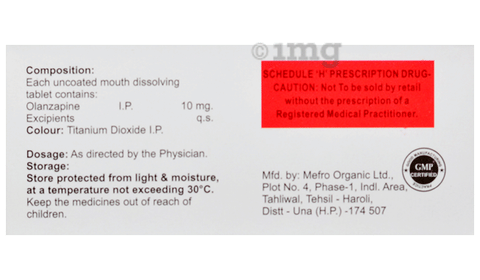 Olivest 10 Tablet MD image