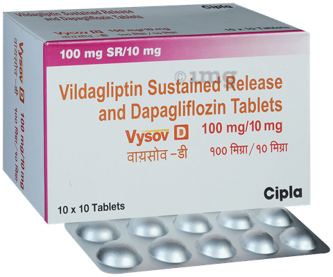 Vysov D 10mg/100mg Tablet SR image Vysov D 10mg/100mg Tablet SR image