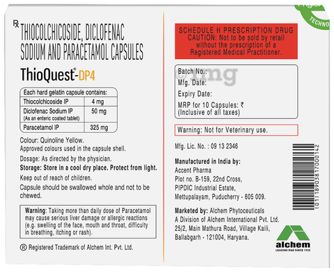 Thioquest-DP 4 Capsule image