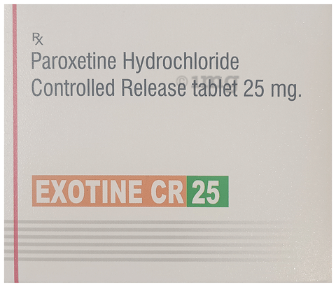 Exotine CR 25 Tablet image