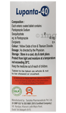 Lupanta 40 Tablet image Lupanta 40 Tablet image