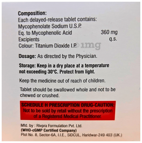 Mycorex-S 360 Tablet DR