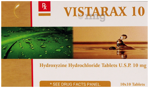 Vistarax 10mg Tablet image