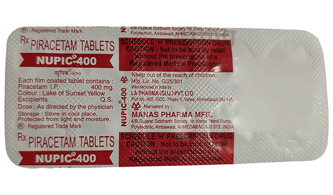Nupic 400mg Tablet image