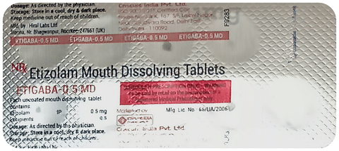 Etigaba 0.5 MD Tablet image