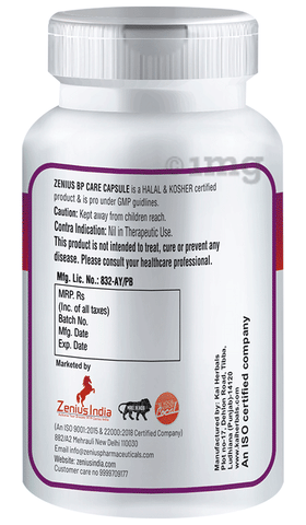 Zenius Bp-Care Capsule image Zenius Bp-Care Capsule image