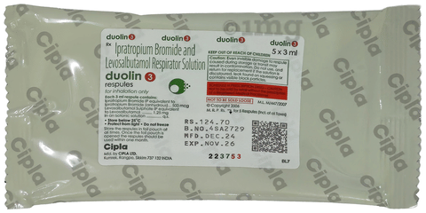 DUOlin 3 Respules 3ml image