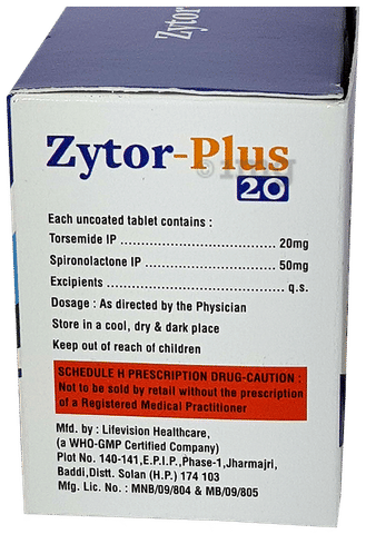 Zytor-Plus 20 Tablet image Zytor-Plus 20 Tablet image