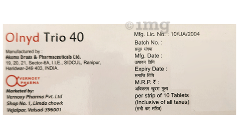 Olnyd Trio 40 Tablet image
