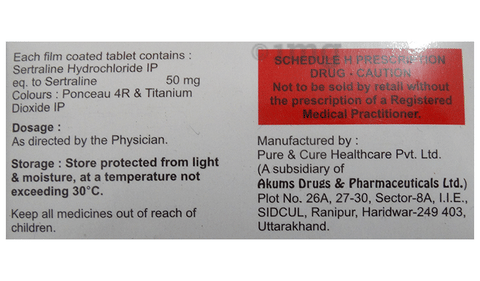 Sertalay 50 Tablet image