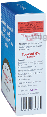 Topisal 6% Lotion image Topisal 6% Lotion image