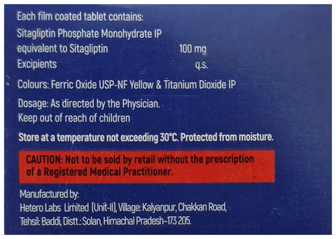 Sitapep 100 Tablet image