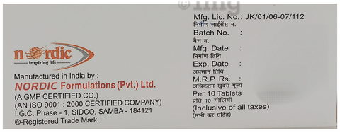 Nile 100mg Tablet image