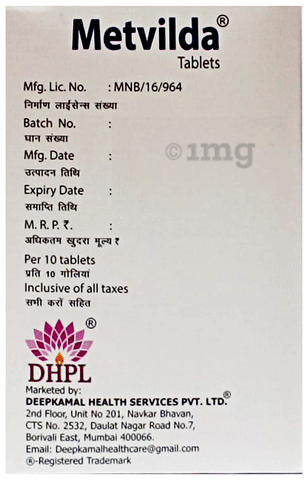 Metvilda Tablet image