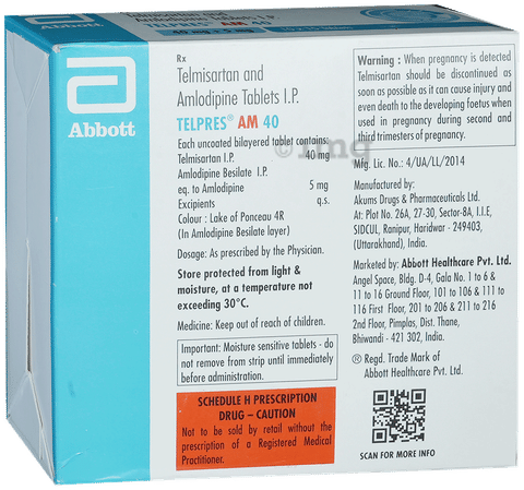 Telpres AM 40 Tablet image Telpres AM 40 Tablet image