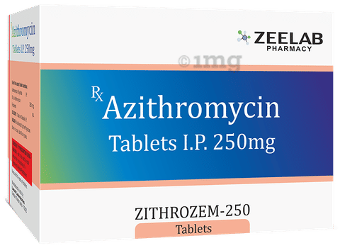 Zithrozem 250 Tablet image Zithrozem 250 Tablet image
