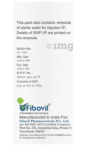 Ceftovil-S 375mg Injection image