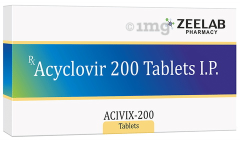 Acivix 200 Tablet image