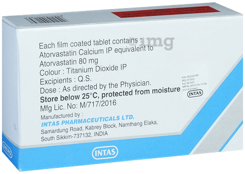 Lipicure 80 Tablet image