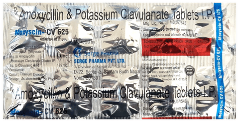Moxyscin-CV 625 Tablet
