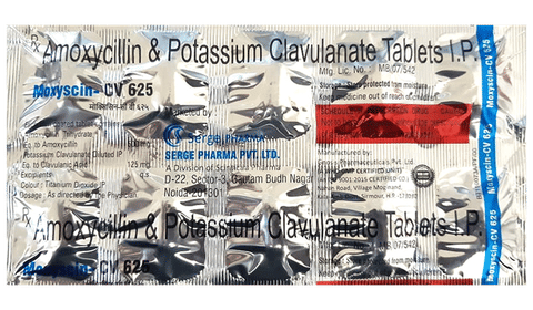 Moxyscin-CV 625 Tablet image