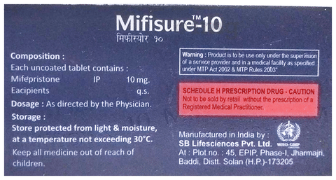 Mifisure 10 Tablet
