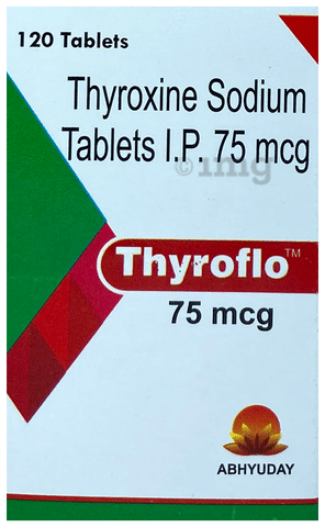 Thyroflo 75mcg Tablet image