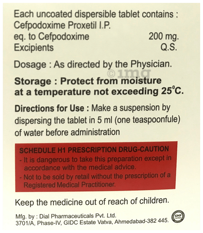 Nocsaf 200 Tablet DT image Nocsaf 200 Tablet DT image