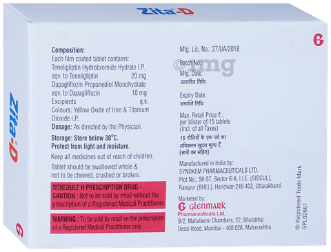 Zita-D Tablet image