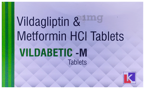 Vildabetic-M Tablet image