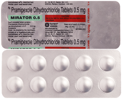 Mirator 0.5 Tablet image