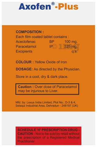 Axofen-Plus Tablet image Axofen-Plus Tablet image