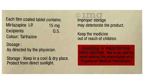 Addmir 15 Tablet image