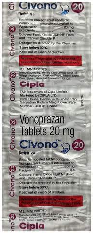 Civono 20 Tablet image