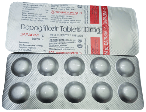 Dapasim 10 Tablet image