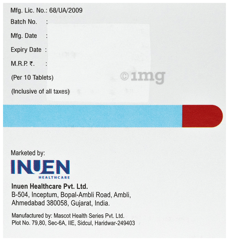 Inudap M 5/1000 Tablet ER