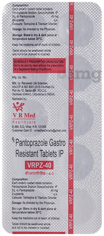 Vrpz 40mg Tablet image