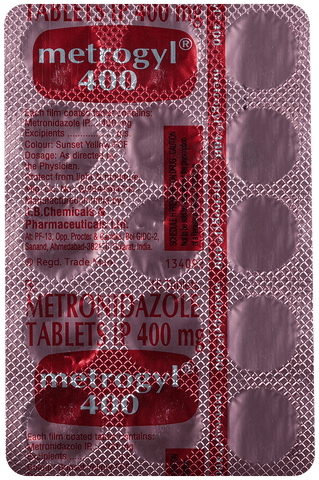 Metrogyl 400 Tablet image